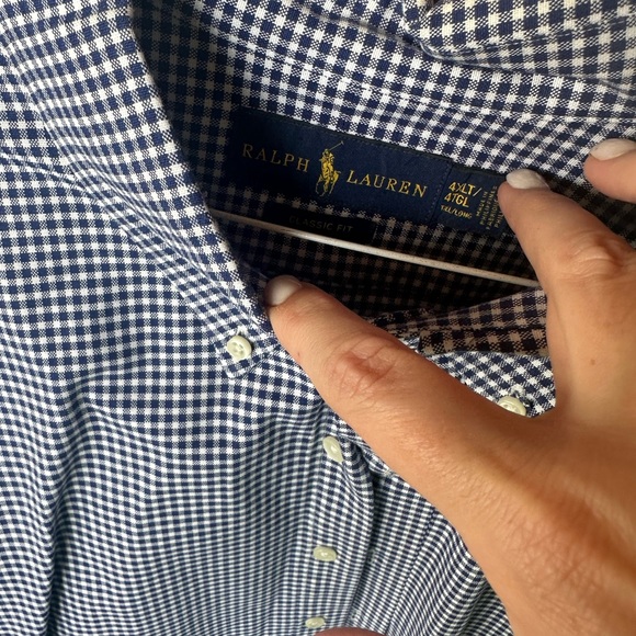 Ralph Lauren 4x tall short sleeve button up - Picture 2 of 2